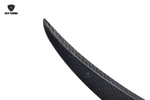 Aileron de <span class=keywords><strong>coffre</strong></span> arrière en fibre de carbone noir mat pour <span class=keywords><strong>Tesla</strong></span> <span class=keywords><strong>Model</strong></span> <span class=keywords><strong>3</strong></span> Sedan, spoiler électrique pour toit de voiture - Product Image 5