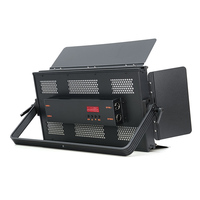 Panneau LED 120W pour éclairage d'appoint, 432 LED, bicolore 3200K~5600K, prise en charge DMX, rendu des couleurs élevé, en alliage d'aluminium, lumière portable