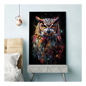 Acuarela mono serpiente León <span class=keywords><strong>Tigre</strong></span> Animal retrato póster <span class=keywords><strong>lienzo</strong></span> pintura abstracta Graffiti pared arte para sala de estar decoración del hogar - Product Image 1