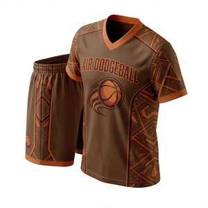 Uniformes de dodgeball compétitifs pour hommes et vêtements de sport d'équipe personnalisés avec design et impression sur mesure - Product Image 4