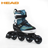 Patins à roulettes et à roues alignées HEAD Professional pour enfants avec design luxueux, différentes couleurs disponibles, roues de patins à roulettes