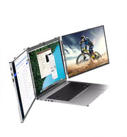 Usine en gros 14 pouces Portable Triple 1080P FHD USB-C moniteur de jeu en aluminium moniteur de voyage Portable pour ordinateur portable