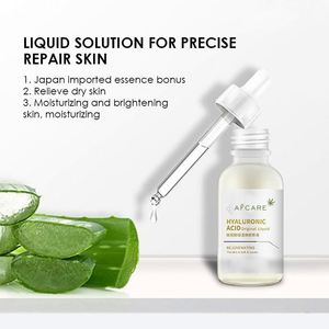 Suero Facial Antienvejecimiento al por Mayor con Escualano, Ácido Hialurónico, Manteca de Karité, <span class=keywords><strong>Aloe</strong></span> Vera y Té Verde para Uso Doméstico - Product Image 3