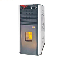 Poêle à granulés bio à chauffage rapide, machine de chauffage à granulés de bois à interface écoénergétique et neutre en carbone