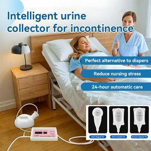 อุปกรณ์ปัสสาวะแบบซิลิโคน2L สำหรับผู้สูงอายุแบบพกพาใช้ซ้ำได้ - Product Image 2