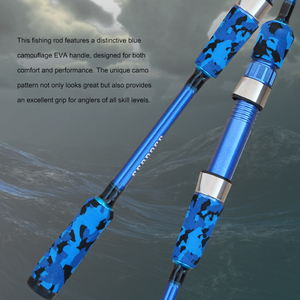 คันเบ็ดสปินนิ่งคาร์บอนน้ำหนักเบา 1.6 เมตร 1 ชิ้น 24T สำหรับตกปลาในน้ำจืด แอคชั่นปานกลางเร็ว ด้ามจับ EVA สำหรับปลาคาร์พและปลาเทราต์ 200 กรัม - Product Image 6