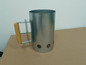 Herramientas de barril de encendido de carbón de fuego rápido para exteriores Arrancador de chimenea de barbacoa con gatillo de liberación rápida - Product Image 2