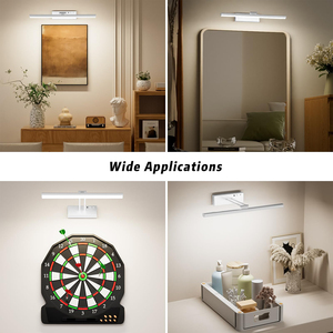 Cordless <b>Wall</b> Mounted Picture <b>Light</b> <b>with</b> 5400mAh Rechargeable Battery,Remote Timer,Display Lamp for Artwork Photo Gallery Home - Product Image 2