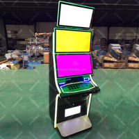 Système de cartes à double écran tactile de 27 "Armoire en métal à pièces Arcade Platinum 1 2 3 Buffalo Skill Game Machine