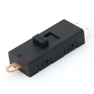 Interruptor de palanca XY-01B de 11x26mm, interruptor de secador de pelo de alta velocidad de 0-1-2 velocidades, interruptor de empuje de dos velocidades para electrodomésticos - Product Image 4