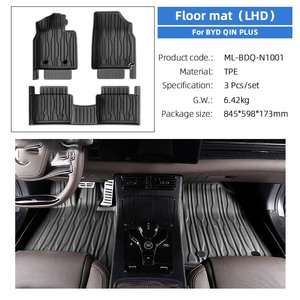 Accessoires <span class=keywords><strong>pour</strong></span> voitures électriques Byd Qin Plus : Protection intérieure et extérieure, décoration, garnitures modifiées, pièces de rechange - Product Image 3