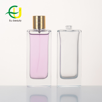Flacon de parfum de luxe 30 ml en verre FEA15, couleur personnalisée pour hommes et femmes