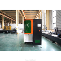 Mesin Pemotong Pipa Laser Serat Sistem Cypcut Presisi Tinggi ±0.03mm Pemroses Pipa Logam Sumber Laser Raycus