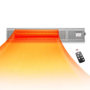 屋外赤外線ヒーター米国製壁取り付けゴールデンチューブ - Product Image 1