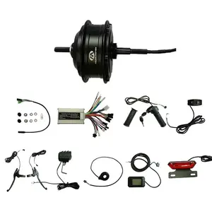 Brushless Motor Ebike Ebike Motor Kit High Speed Brushless Gear Hub 36V 48V 250w Electric Bike Conversion