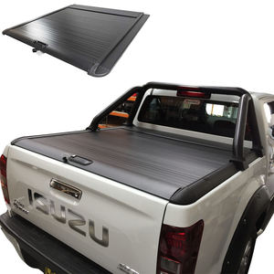 <span class=keywords><strong>Precio</strong></span> barato <span class=keywords><strong>camioneta</strong></span> cubierta de cama tapa de rodillo Manual duro retráctil Tonneau cubierta para Isuzu DMAX - Product Image 1