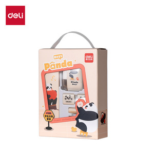 Set de Papelería Escolar Deli Panda Days VG96, Estuche de Plástico para Lápices, para Escuelas y Oficinas - Product Image 5