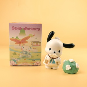 Figura de PVC de Wa Yi Anime <span class=keywords><strong>Pochacco</strong></span> Sanrios, Producto Japonés Terminado, Decoración DIY, Regalos, Decoradores, Juguetes de Caja Sorpresa para Pasteles - Product Image 2