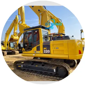 Популярный Лидер продаж, хорошее состояние, Komatsu PC 220-8, гидравлический гусеничный станок PC240 PC270, используемый экскаватор, на складе, автоматизация