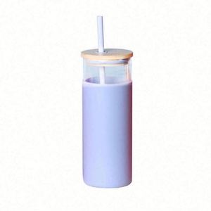 Vaso Ecológico con Pajita y Tapa de Bambú para Bebidas - Product Image 3