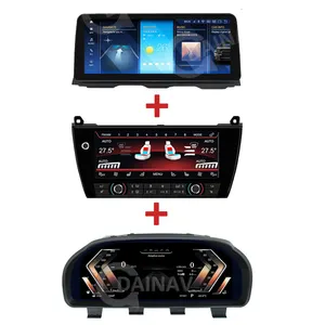 BMW 5 serisi F10 F11 5GT için klima ekran F07 F18 M5 2011-2018 araba İklim kontrolü AC paneli LCD dijital dokunmatik kurulu