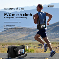 Prix d'usine Sac sec étanche Sac à bandoulière étanche Sac de rangement en PVC avec sangle réglable pour le camping et la randonnée