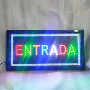 Spanish <b>checkout</b> <b>counter</b> LED billboard advertising signboard photo paper creative wall decoration light shop sign display board - Product Image 5
