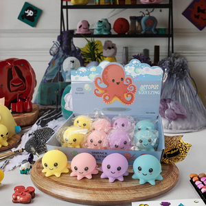 Jouets anti-stress Boxu Squishy pour adultes et adolescents, balle anti-stress en TPR, pieuvre extensible, jouet à presser, à partir de 14 ans - Product Image 3