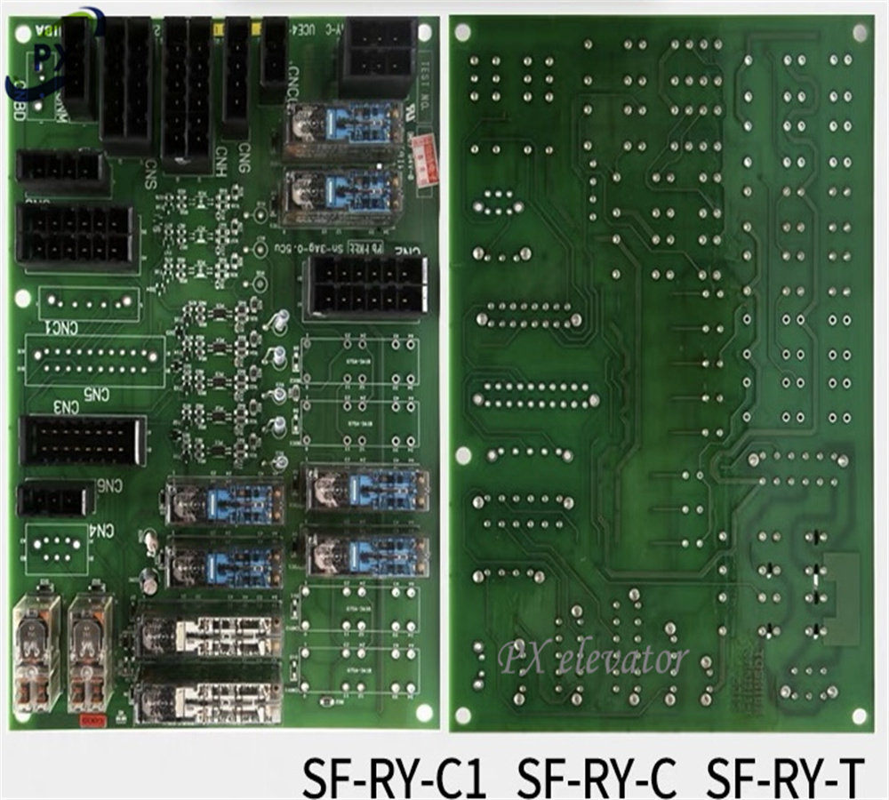 東芝エレベーター制御盤リレーボードSF-RY-C、SF-RY-C1、SF-RY-T安全