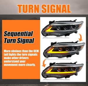 Nuelead New 12V Durable Long-Lasting High-Visibility Fog Light Phare Assembly pour 2011-2013 US Type - Product Image 3