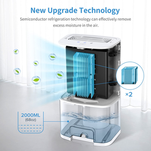 <span class=keywords><strong>Deshumidificador</strong></span> Portátil Comercial de <span class=keywords><strong>2</strong></span> <span class=keywords><strong>Litros</strong></span>, Mini <span class=keywords><strong>Deshumidificador</strong></span> para Caja Seca, <span class=keywords><strong>Deshumidificador</strong></span> con Carbón y Filtro HEPA - Product Image 6