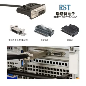 RUIST SCSI D_sub Mdrケーブルアセンブリ用26ピンコネクタVgaScsiコネクタ