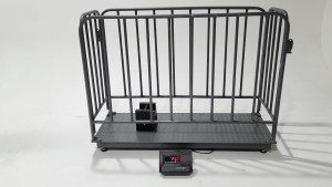 Kỹ thuật số chăn nuôi có trọng lượng quy mô đồng cỏ 500kg 1000kg Lợn Gia súc cừu đo trọng lượng cơ thể chăn nuôi quy mô hàng rào quy mô - Product Image 4