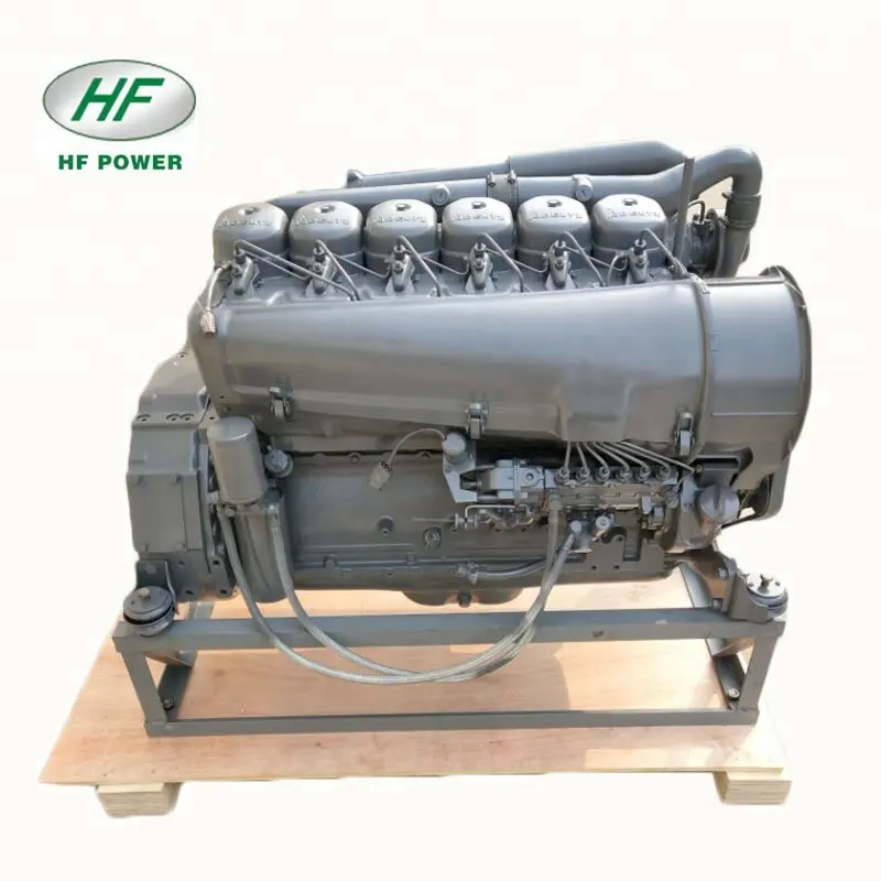 Motor diesel refrigerado a ar F6L913T de 4 tempos de 6 cilindros vende bem