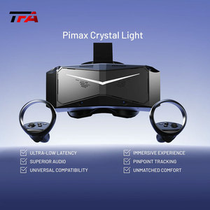 <span class=keywords><strong>Casque</strong></span> <span class=keywords><strong>VR</strong></span> 3D 4K Ultra Clair à visionnement simultané, 120Hz, pour une expérience immersive et fluide, avec contrôleurs de simulation de vol, solution de simulateur de course <span class=keywords><strong>VR</strong></span> personnalisée 80 pouces - Product Image 6