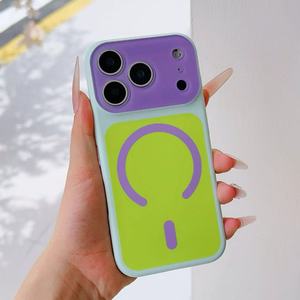เคสโทรศัพท์มือถือพีซีบางเฉียบสีลูกกวาดแฟชั่นสตรีท สำหรับ iPhone 18 17 16 15 <span class=keywords><strong>14</strong></span> 13 12 <span class=keywords><strong>ProMax</strong></span> ดีไซน์<span class=keywords><strong>สี</strong></span>สันสดใส - Product Image 2
