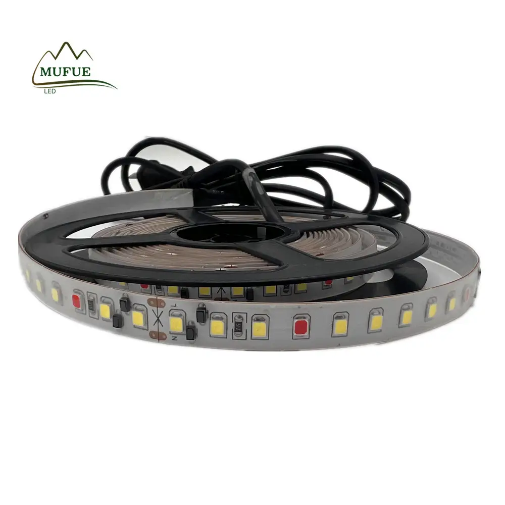 New design ac 110v 220v 10cm cut distance 2835 led strip 120 leds strip light No need power supply