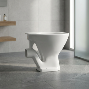Inodoro de Porcelana Morvi India, Sanitario para Baño, con Sifón, Económico - Product Image 6