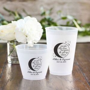 Gobelets en plastique givrés pour enterrement de vie de jeune fille, idéaux comme cadeaux - Product Image 3