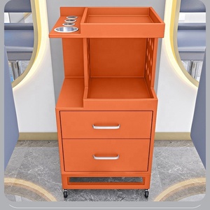 Modern Heavy-duty Metal Beauty Storage <b>Trolley</b> for Hair Salon Barber Shop and Bathroom Working Salon Equipment - Product Image 5
