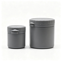 Usine de bouteilles en plastique OEM Chine – Bouteille vide en PP de 125 ml pour compléments alimentaires avec couvercle, large ouverture, facile à ouvrir et à tirer