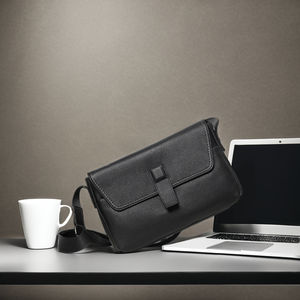 Sac à bandoulière en cuir véritable pour hommes de style vintage Sac à bandoulière <span class=keywords><strong>mode</strong></span> à usage quotidien - Product Image 6