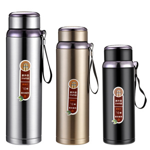 Thermos in Acciaio Inox 316 Personalizzabile con Logo, Grande Capacità, Design Sfumato, Antigoccia, Senza BPA, per Campeggio e Sport - Product Image 1