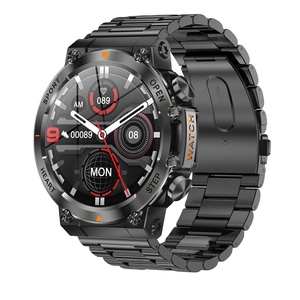 Reloj Inteligente Deportivo AK61 Unisex 2026, Pantalla IPS, Batería de 400 mAh, Acero Inoxidable, 11-30 Días de Duración de la Batería, Podómetro, Monitor de Ritmo Cardíaco, Función de Respuesta - Product Image 1