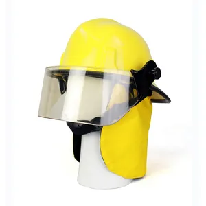 Equipamento protetor EN443 capacete bombeiro produtos de segurança contra incêndio bombeiros terno