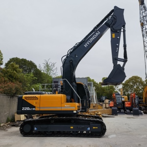 Excavatrice Hyundai R220lc-9s d'occasion en excellent état, 220LC-9 R220, excavatrice hydraulique sur chenilles d'occasion, année 2021, à vendre à prix réduit - Product Image 6