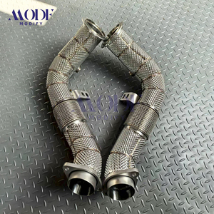 Tubo de Escape de Acero Inoxidable 304 para BMW X6M E71 (2009-2014) S63 4.4L Twin Turbo |   Tubo de Escape de Alto Rendimiento para Carreras - Product Image 6