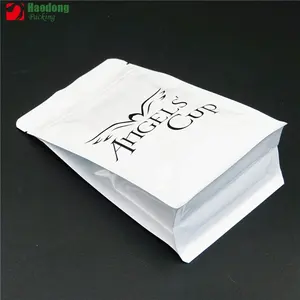 Impresora personalizada de plástico bolsas de café Stand Up bolsa para café con cremallera