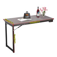 Petite table à manger murale pliante, bureau flottant pour cuisine, table de chevet, banc de buanderie pliable pour chambre à coucher, gain de place pour la maison