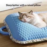 Coussin rafraîchissant respirant Ice Bean pour chat, universel quatre saisons, canapé-lit pour chat, tapis de couchage pour usage intérieur